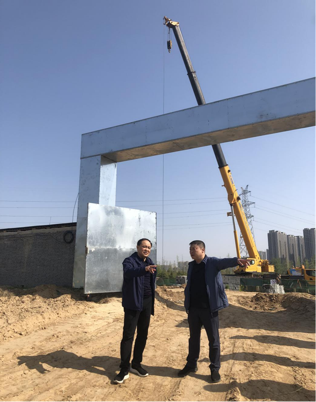 华体会网页版-华体会(中国)
党委委员、副总经理张岩到侯寨新镇区安置区调研项目建设工作